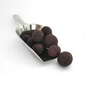 Bombones de Té Rojo con chocolate negro y frutos rojos