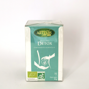 Caja de infusiones Detox Bio de Artemís